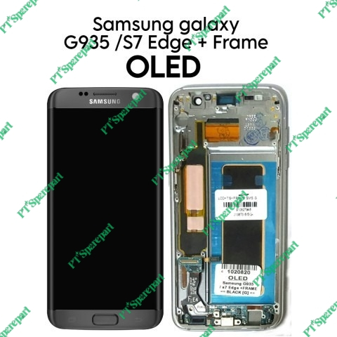 LCD Touchscreen Fullset Samsung Galaxy S7 Edge / G935 / SM-G935F / SM-G935FD / SM-G935W8 / SM-G9350 