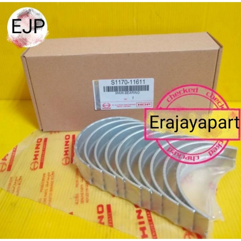 metal duduk main bearing toyota hino dutro ht130 ht125 original