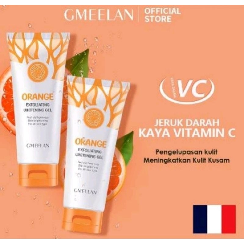 GMEELAN Exfoliating Gel Exfoliasi wajah + Day cream Skincare Pemutih wajah Harga 2pc