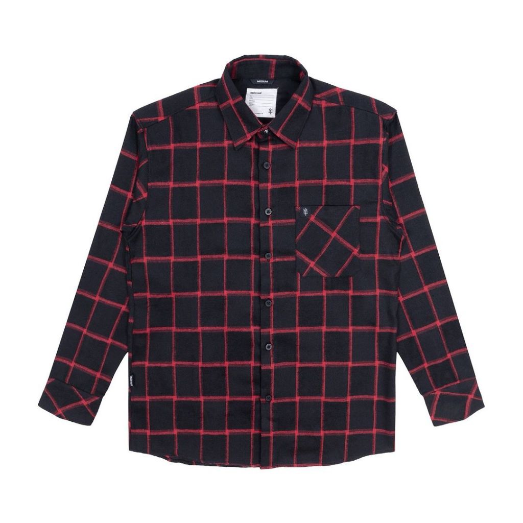 MATERNAL DISASTER KEMEJA FLANEL PRIA DAN WANITA "BEARAR' THE ANSWER BANJARMASIN