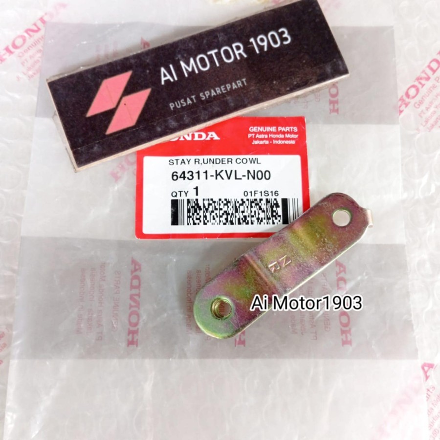 BRAKET DUDUKAN PANGKON SAYAP BAWAH KANAN SUPRA X 125 BATMAN AHM 64311-KVL-N00