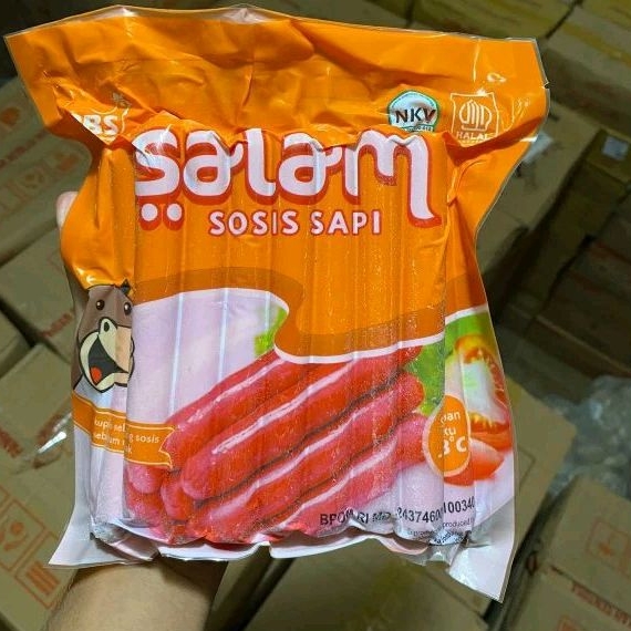 

Salam Sosis Merah Sapi 500gr