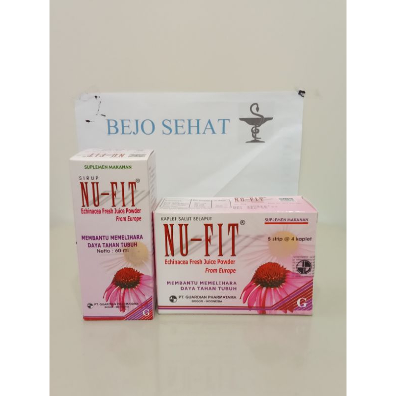Nu-fit sirup 60ml / Nu-fit box 20 tablet/ Nu-fit 4 tablet