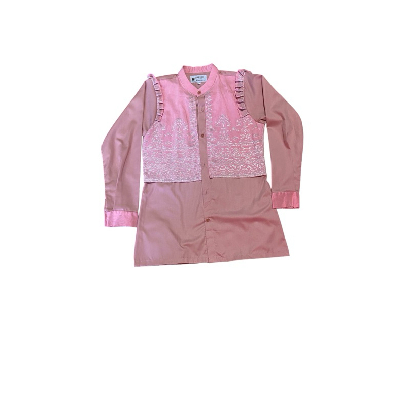 Tunik Songket Silungkang Kombinasi Katun Toyobo