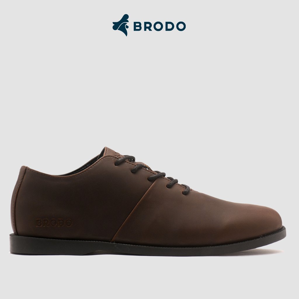 BRODO - Sepatu Signore Low Dark Choco BS EL