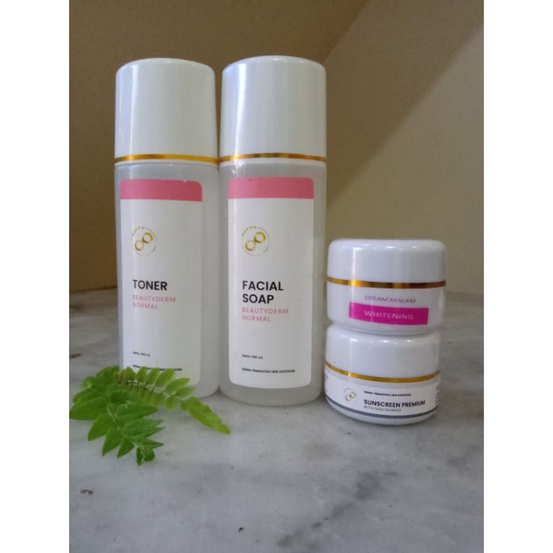 PAKET LENGKAP WHITENING DERMA PRIMA MENCERAHKAN WAJAH