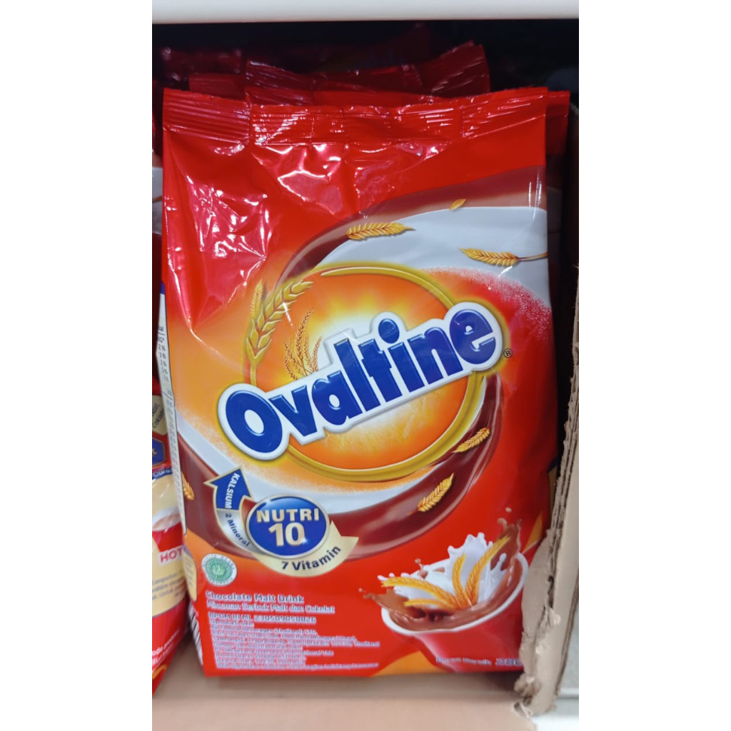 

OVALTINE SUSU BUBUK CLASSIC POUCH 280GR - PER DUS DAN SATUAN