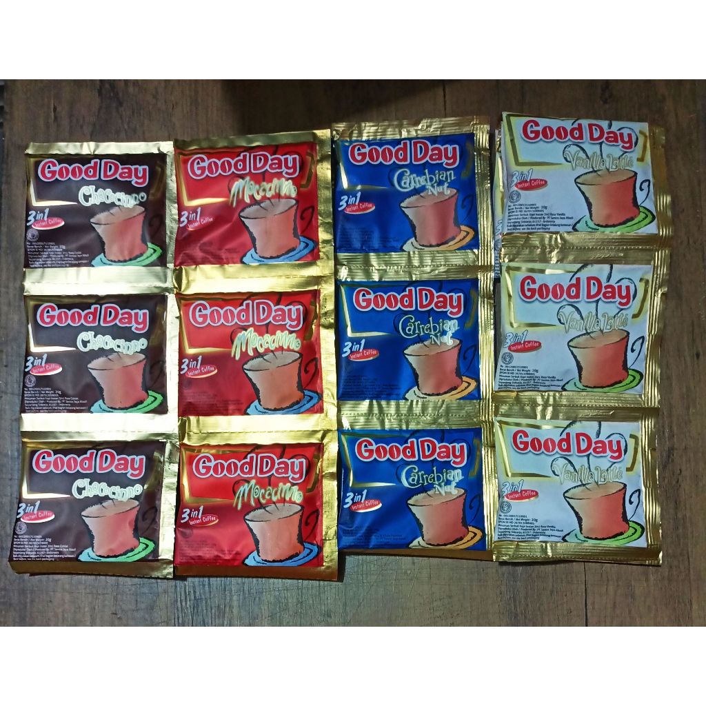 

Good Day 3in1 Instant Coffee 20gr