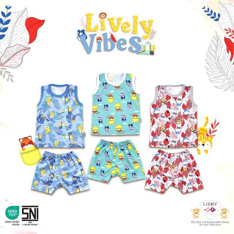 LIBBY - SETELAN BAJU KUTUNG OBLONG LIBBY | SETELAN BAJU ANAK LIBBY