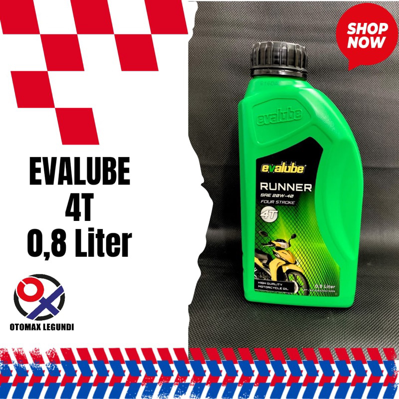 Evalube 4T 0,8 Liter oli motor