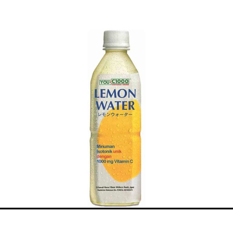 

lemon water