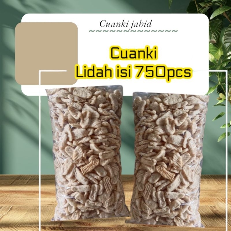 

Cuanki lidah biasa isi 750pcs