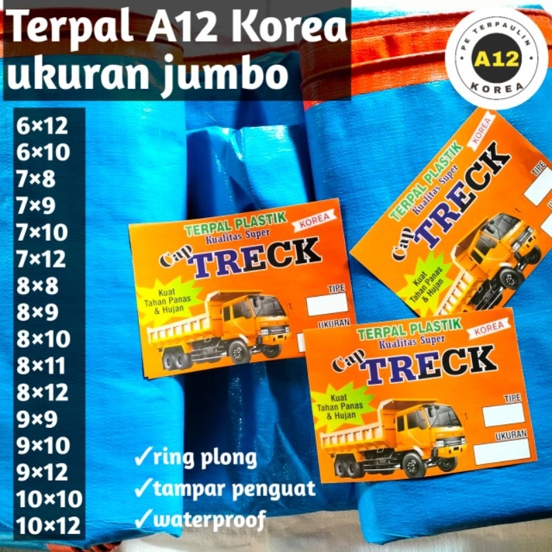 terpal tenda jumbo type A12 korea