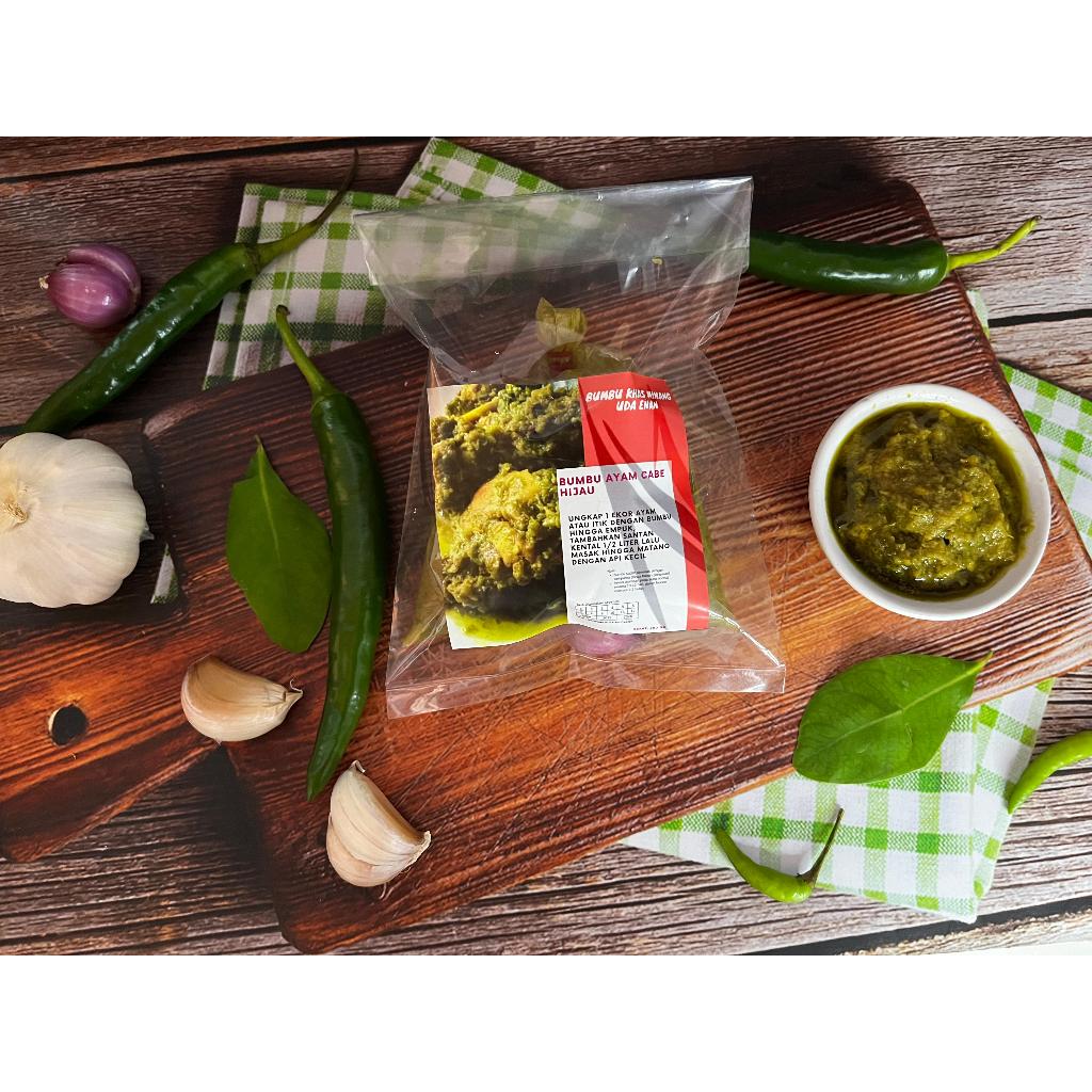 

Bumbu Masak Instan Ayam Cabe Hijau