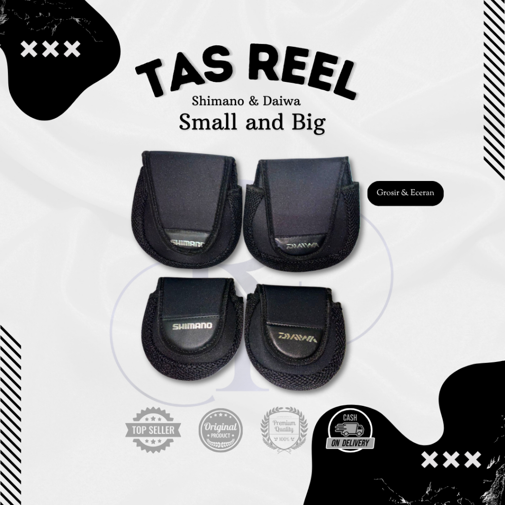 Tas REEL Daiwa & Shimano Untuk Ukuran 1000, 2000, 3000, 4000, 5000