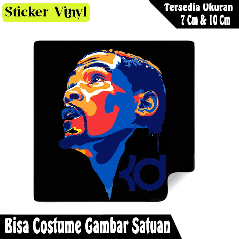 

Radit667 Stiker Sticker Pemain Basket Kevin Durant Blue Bahan Vynil Tahan Air Bisa Custom Gambar