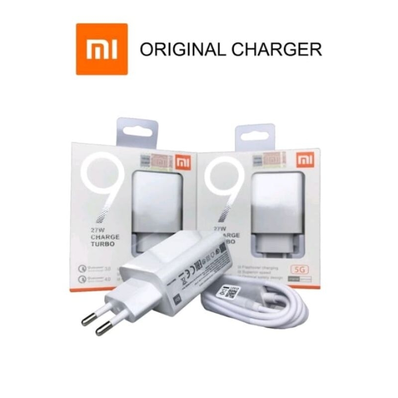 Charger Xiaomi Mi9 Fast Charging Casan 27W