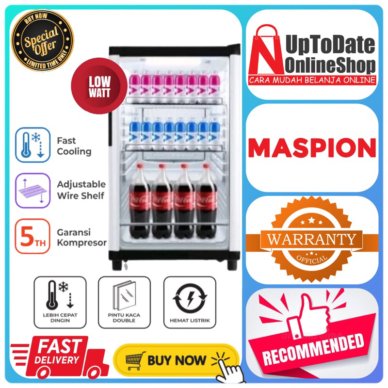 SHOWCASE MASPION UCHIDA USG-126 USG126 USG 126 SUPER COOLING SUPER LOW WATT MASPION UCHIDA SHOWCASE