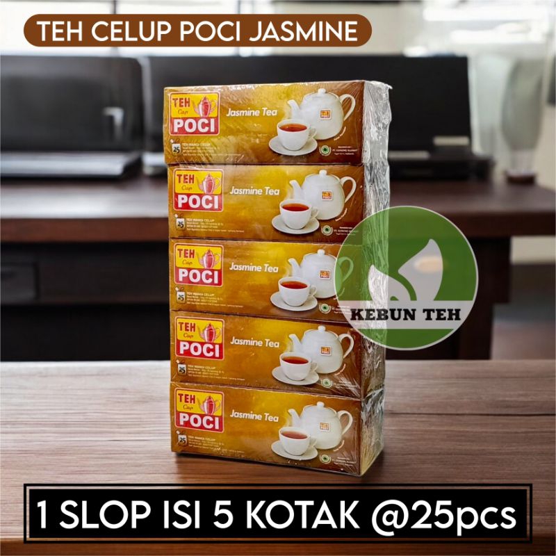 

Teh Celup POCI JASMINE tea 1 Slop isi 5 kotak @25pcs