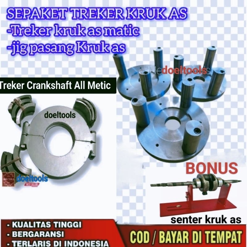 Treker Bearing Crankshaft Motor Matic Beat Mio Vario 110 Vario 125 Vario 160 Treker JIG Senter kruk 