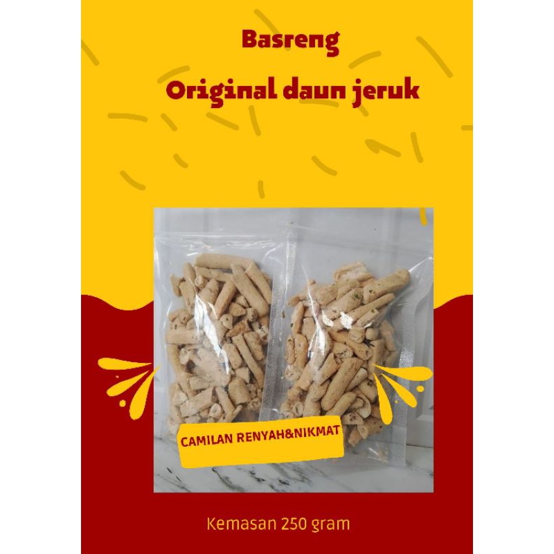 

Basreng ORI kemasan 250 gram