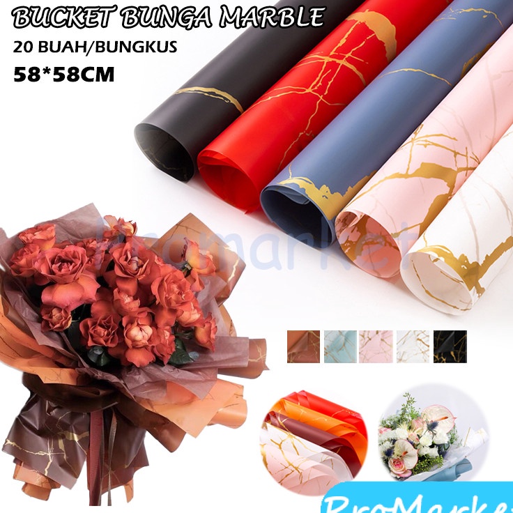 

Grosir Resmi Cellophane Wrapping Paper Marble Bucket Bunga Marble Cellophane Marble Gold Kertas Bunga Cellophane Marble