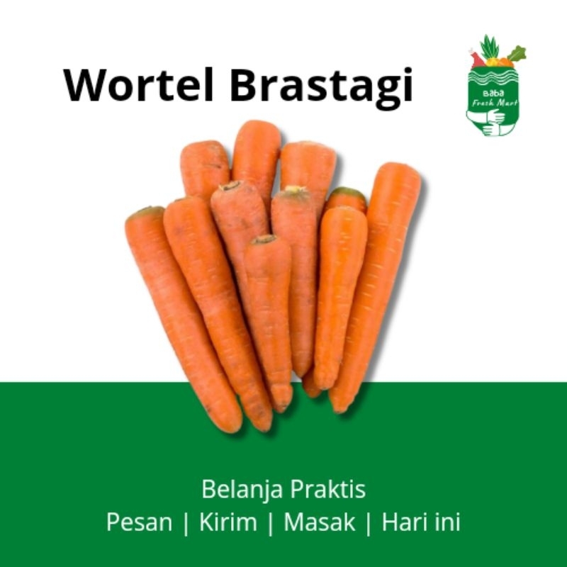 

Wortel Brastagi 500gr - Baba Freshmart