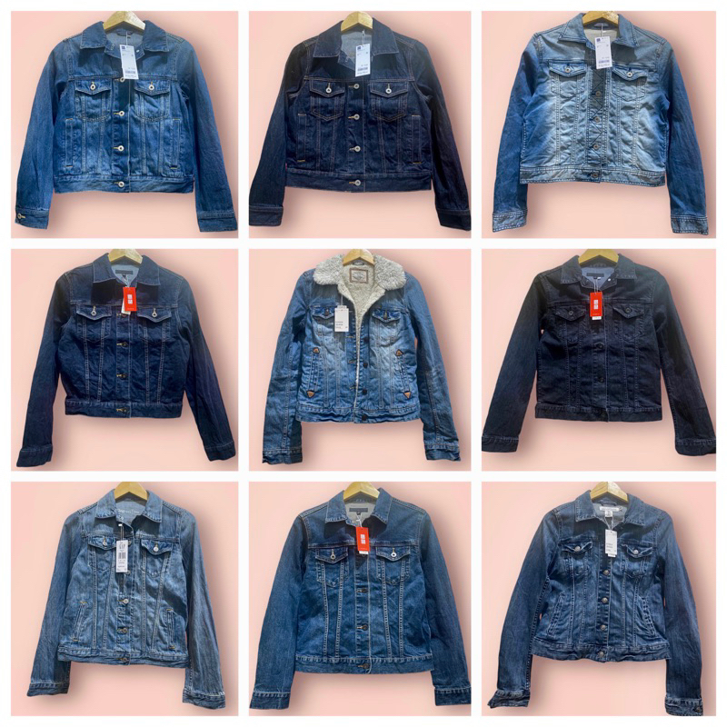 NEW JAKET JEANS CROP DENIM UNIQLO