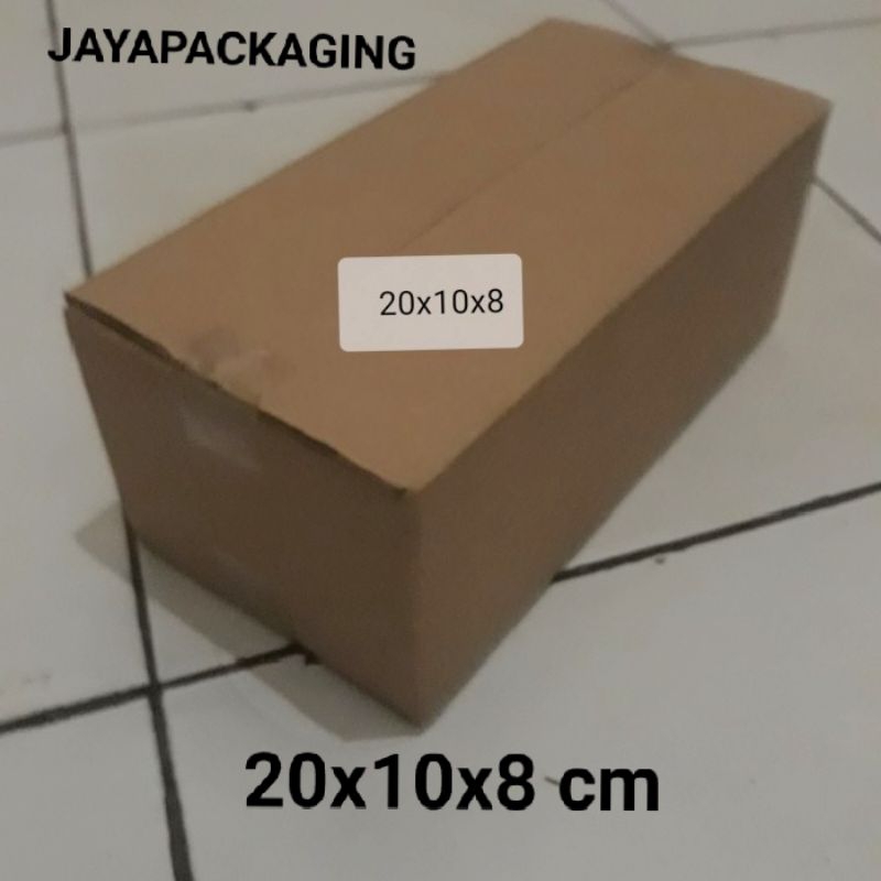

Kardus kemas paket uk 20x10x8 cm