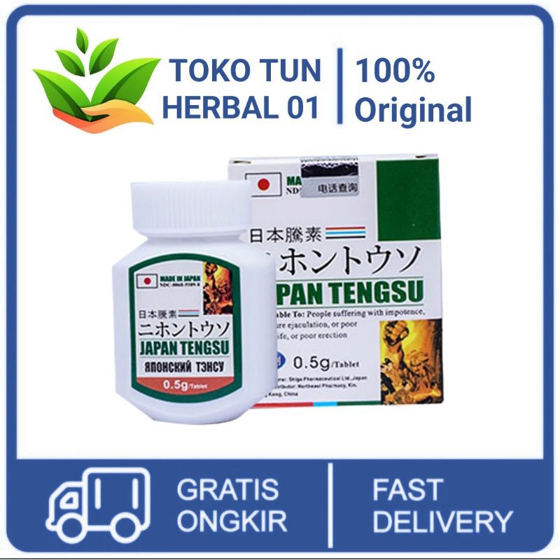 JAPAN - TENGSU - ORIGINAL - SUPLEMEN - BADAN - JAPAN - TENGSU - ASLI - 100% - ORIGINAL