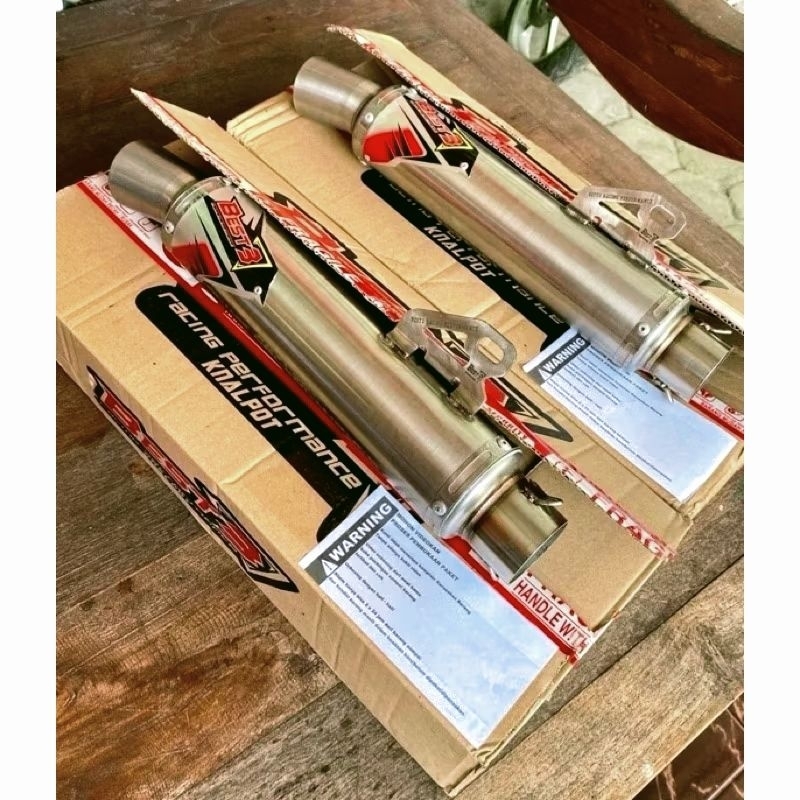 Knalpot Best3 Vespa Nmax Vario All Matic Tipe Sukhoi Original Best3