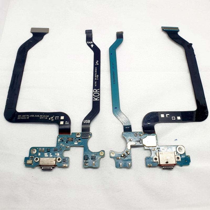papan cas + flexible antena Samsung S10 5g original copotan