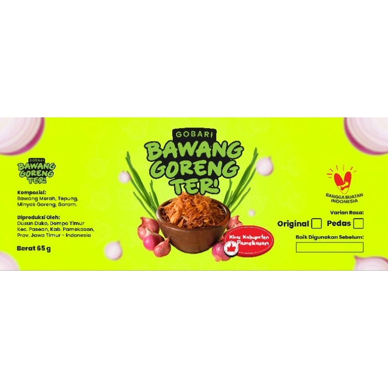 

Bawang Goreng Teri