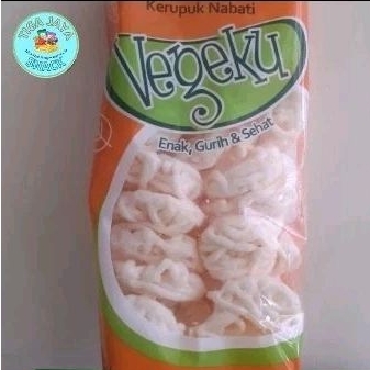 

kerupuk vegetarian/vegan bentuk keriting vegeku