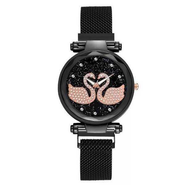 Jam Tangan Wanita rantai Magnet Angsa