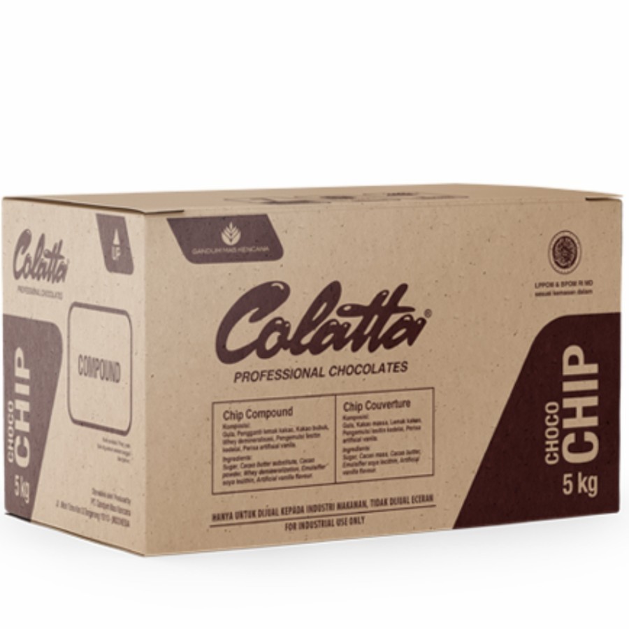 

Colatta Chocochip Compound Kemasan Asli 5 Kg