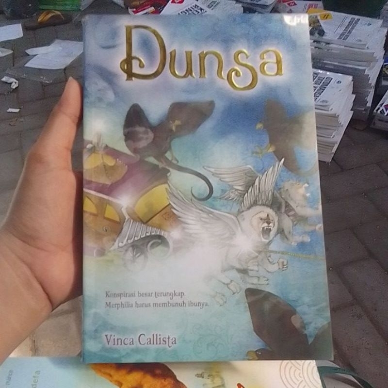 buku novel fiksi fantasi dunsa atria bekas original