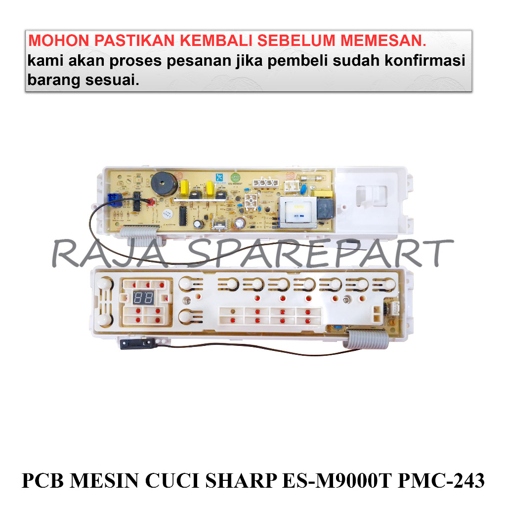 PMC-243 PANEL / MODUL MESIN CUCI / PCB MESIN CUCI SHARP ES-M9000T