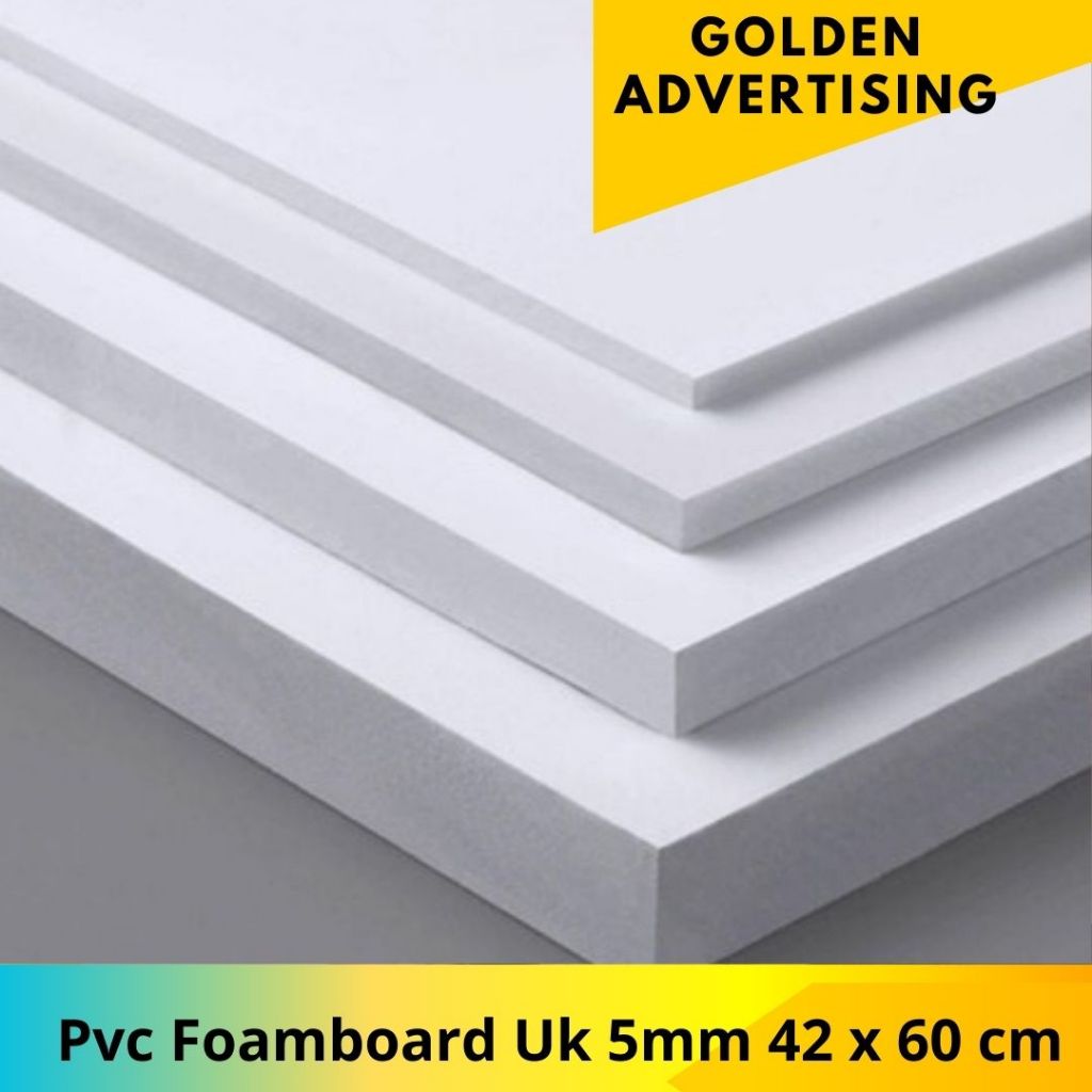 

Pvc Foamboard 5mm 42 x 60 cm