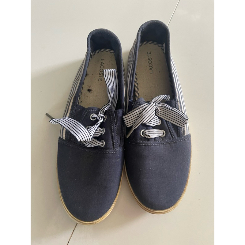 Sepatu wanita Lacoste Original preloved