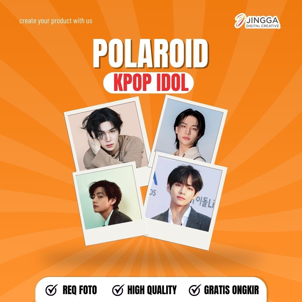 [BONUS 5 PCS] Polaroid Custom | Cetak Polaroid | Cetak Polaroid 2R | Polaroid 2R 20pcs Bonus 5pcs