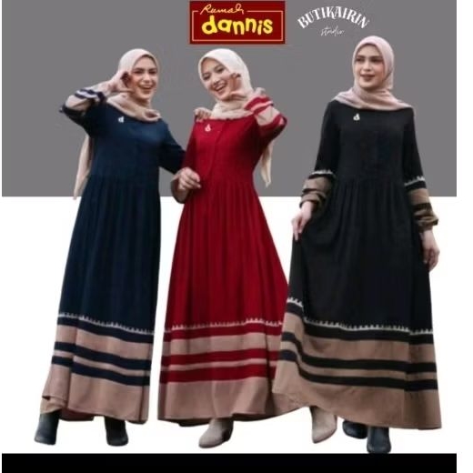 Abaya dannis terbaru 2024 kode A240703/abaya dannis ori 2024