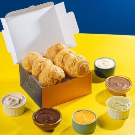 

Midi Cream Puff