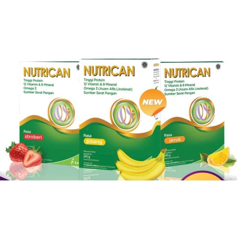 

Nutrican (245 g) Nutrisi untuk pasien kanker