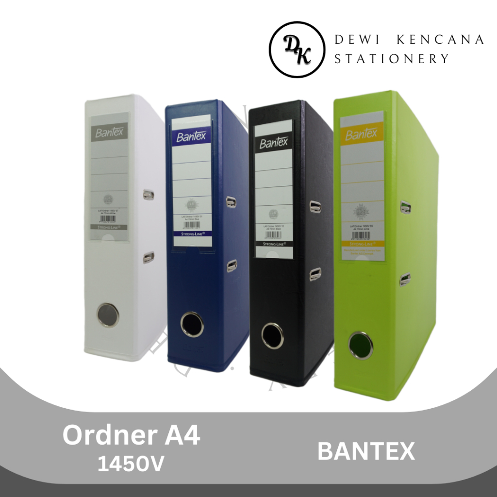 

Ordner Bantex A4 1450 7cm Capacity / Ordner Bantex Ukuran A4