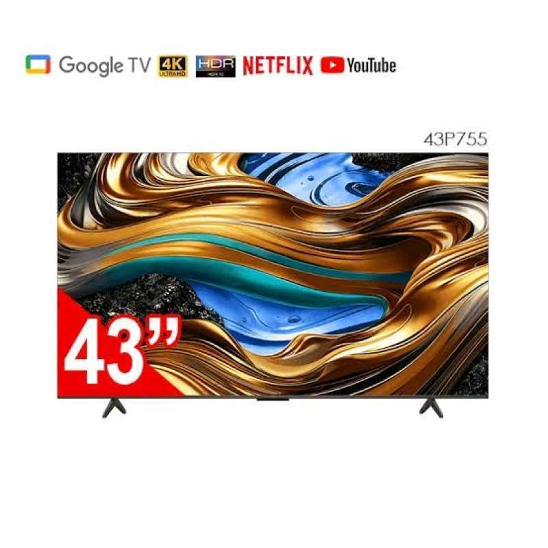 TCL 43P755 4K UHD TV 43 INCH GOOGLE TV TCL 43P755