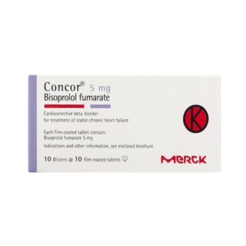 Concor 5 mg 10 Tablet