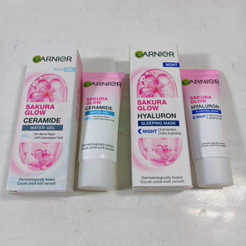 Krim Siang dan Malam Garnier Sakura White Day (20gr) and Night Cream (20gr)