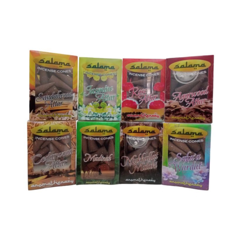 Dupa Salama Tumpeng Kerucut Cone Dupa Arab Aromaterapi Wangi