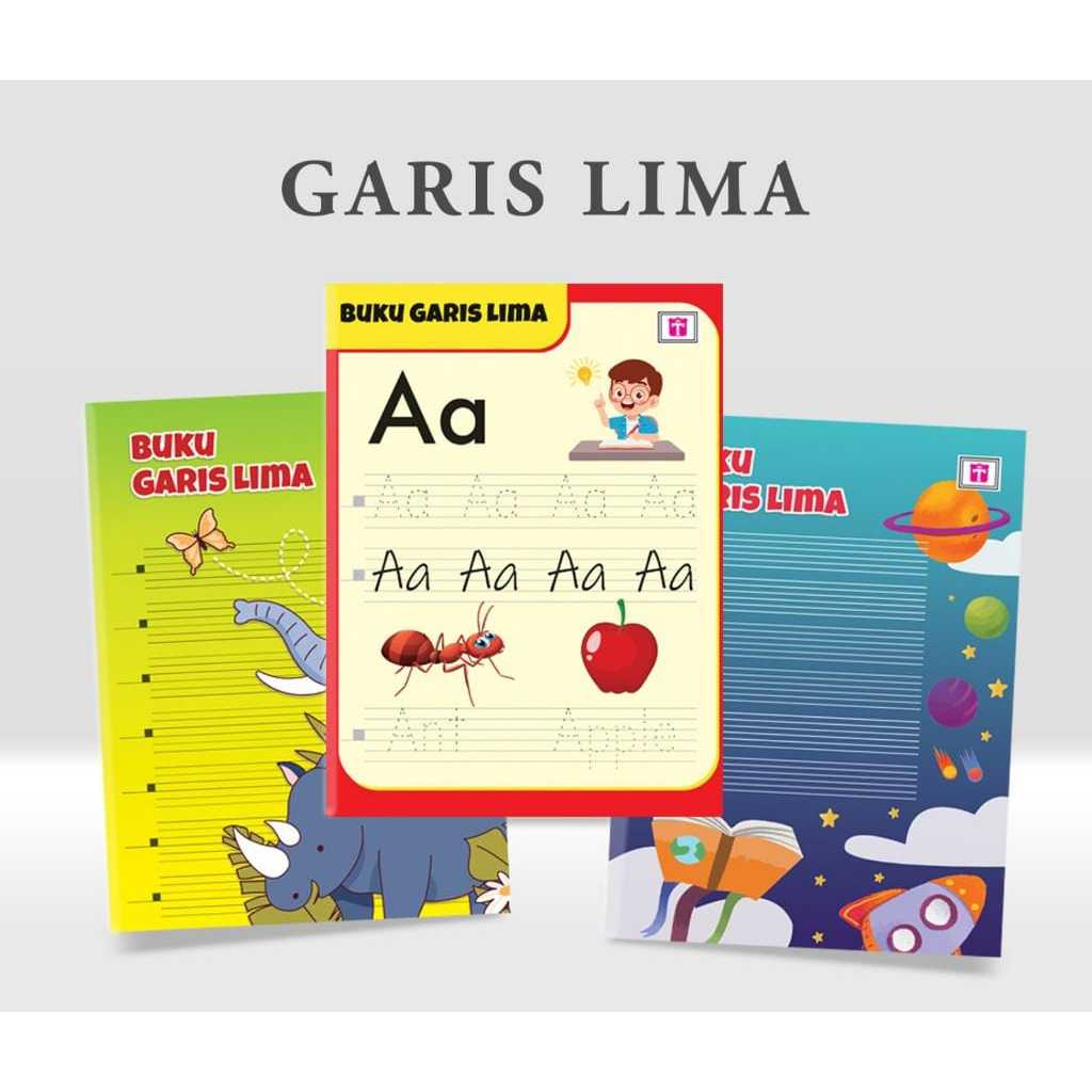 

(1 PCS) Buku Tulis Garis Lima / Buku Halus Bersambung 38 Lembar